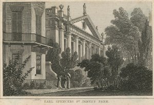Earl Spencer otthona, a St James