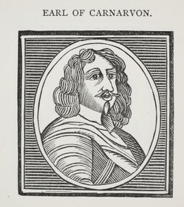 Earl of Carnarvon, illusztráció a Chap-books of the Eighteenth Century-ből, John Ashton, pub. 1882
