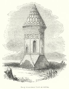 Korai muszlim sír Akhlatban (metszet) alkotó: English School