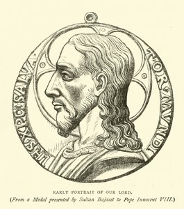 Frühes Porträt unseres Herrn