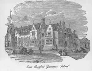 East Retford Gimnázium (metszet) alkotó: English School