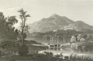 A Loch Katrine és a Benvenue keleti vége alkotó: English School