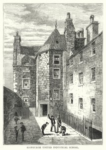 Edinburgh United Industrial School (metszet) alkotó: English School