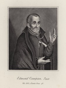Edmund Campian (metszet) alkotó: English School