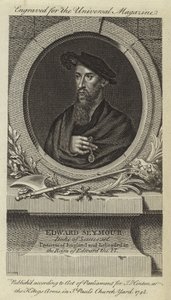 Edward Seymour, Somerset hercege, Anglia védelmezője, akit VI. Edward uralkodása alatt lefejeztek alkotó: English School