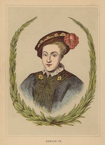 Edward VI (farbige Gravur)