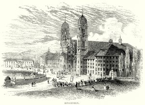 Einsiedeln (metszet) alkotó: English School