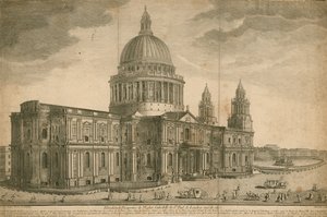 A londoni Szent Pál-székesegyház magassága és perspektívája alkotó: English School