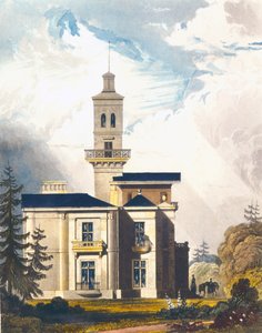 Egy olasz villa vagy vadászház emelése alkotó: English School
