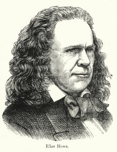 Elias Howe, a lockstitch varrógép amerikai feltalálója alkotó: English School
