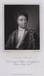 Elijah Fenton angol költő, életrajzíró és műfordító alkotó: English School