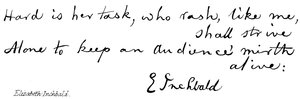 Erzsébet Inchbald alkotó: English School