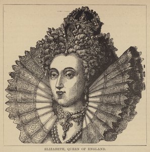 Erzsébet, angol királynő (metszet) alkotó: English School