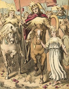 Emmanuel belépése Mansoulba (színes litó) alkotó: English School