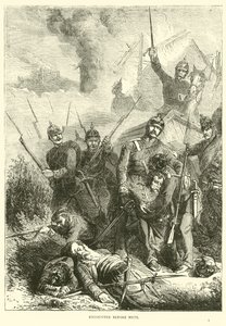Találkozás Metz előtt, 1870. augusztus alkotó: English School