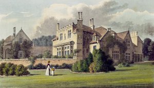 Endsleigh, az Ackermann Művészetek Tárából, 1823 (színes litho) alkotó: English School