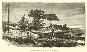 Angol kereskedelmi település, Gaboon alkotó: English School