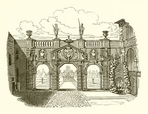 A Rubenss Garden bejárata alkotó: English School