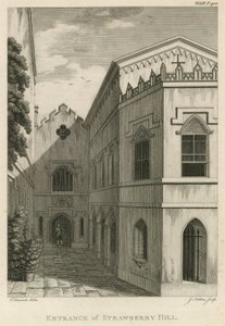 A Strawberry Hill bejárata, London alkotó: English School