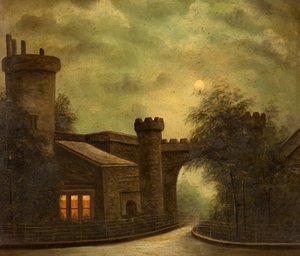 A Towneley Park bejárata a Holdfénynél