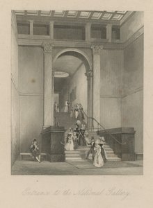 A Nemzeti Galéria bejárata alkotó: English School