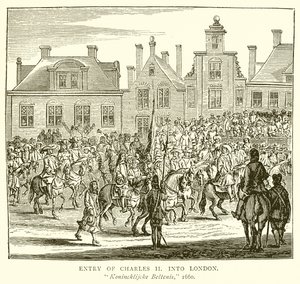 Károly belépése Londonba alkotó: English School