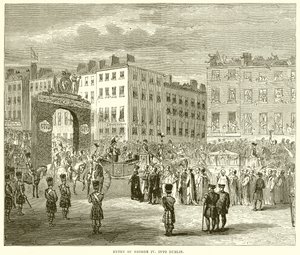 György bejegyzése IV. Dublinba alkotó: English School