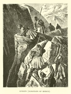 epirótok, epiruszi albánok alkotó: English School