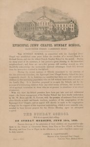 Episcopal Jews Chapel Vasárnapi Iskola alkotó: English School