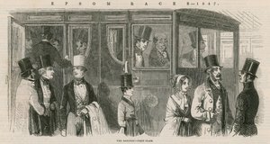 Epsom Races 1847: A vasút – első osztály alkotó: English School