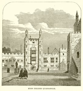 Eton College Quadrangle alkotó: English School