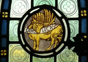 Evangélista jelképe: Szent Lukács alkotó: English School