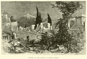 Este a sírok utcájában, Pompeji alkotó: English School