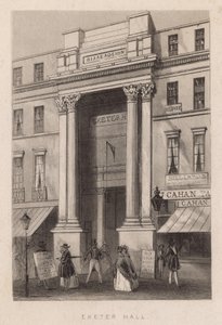 Exeter Hall, Strand alkotó: English School