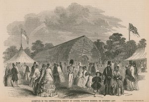 A Londoni Kertészeti Társaság kiállítása, Chiswick Gardens alkotó: English School