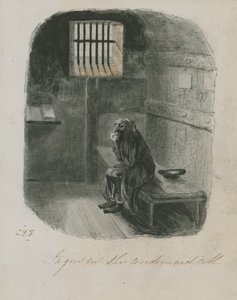 Fagin az elítélt cellában (wc papíron) alkotó: English School