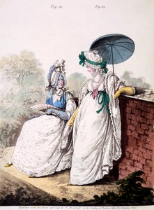 Fashion Plate of Ladies Morning Dress, 1796 alkotó: English School