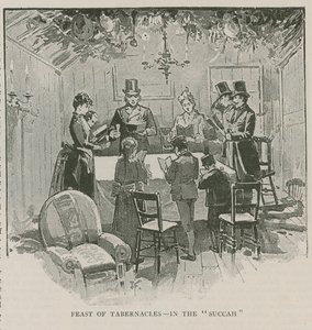 Tabernákulumok ünnepe – a Succahban alkotó: English School