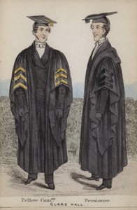Köztisztviselő, nyugdíjas, Clare Hall alkotó: English School