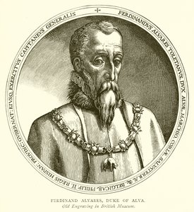 Ferdinánd Alvares, Alva hercege alkotó: English School