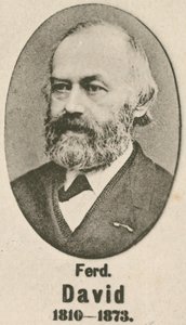 Ferdinand David (metszet) alkotó: English School