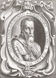 Fernando Álvarez de Toledo y Pimentel, Alba 3. hercege (metszet) alkotó: English School