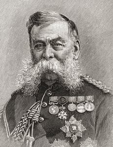 Sir John Linthorn tábornagy, Arabin Simmons alkotó: English School