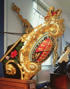 HMY Victoria and Albert II figura (festett fa)