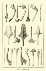 Fidzsi háborús klubok alkotó: English School