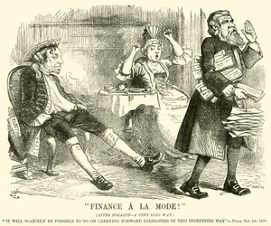 "Finanszírozd az A La Mode-ot!" (metszés) alkotó: English School