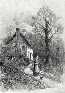 Első virágok, a Szabadidő órából, 1888 alkotó: English School