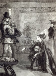 IV. Edward és Lady Elizabeth Gray első találkozása, illusztráció a 