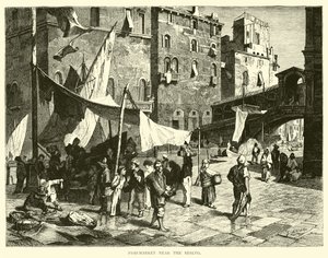Halpiac a Rialto közelében alkotó: English School
