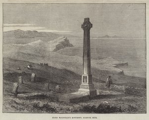 Flora MacDonald emlékműve, Kilmuir, Skye (metszet) alkotó: English School